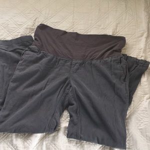 Old Navy Maternity Linen Full Panel Pants